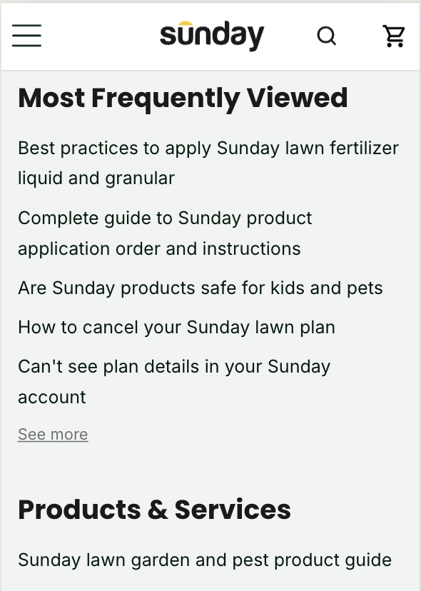 Help Center FAQs